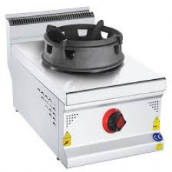 CSA Gazlı Wok Ocak Tekli Set Üstü 40x70x30 cm KRCS.SWOG.470