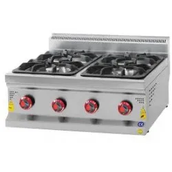CSA 4 lü Gazlı Ocak Set Üstü 80x70x30 cm KRCS.SOG.870