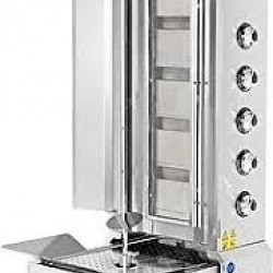 CSA Doğalgazlı 5 Radyanlı Alttan Motorlu Döner Ocağı