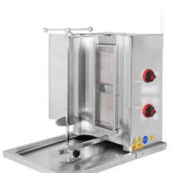 CSA 2 Radyanlı Sabit Döner Ocağı Gazlı ve Lpg Li CE Belgeli KRCS.SDOG.