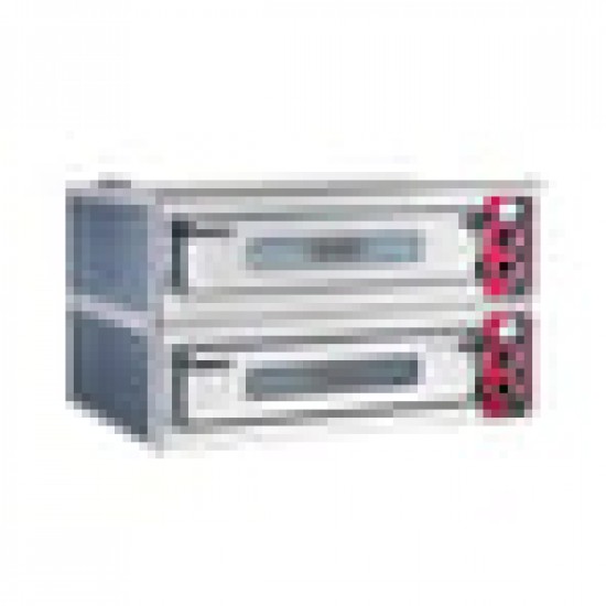 CSA Karacasan Elektrikli Çift Katlı 12 Pizza'lık Pizza Fırını CSA Karacasan Elektrikli Çift Katlı 12 Pizza'lık Pizza Fırını
