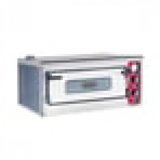 CSA Karacasan Elektrikli Tek Katlı 4 Pizza'lık Pizza Fırını CSA Karacasan Elektrikli Tek Katlı 4 Pizza'lık Pizza Fırını