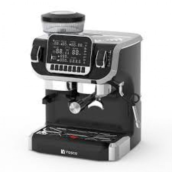 Vosco VST-520ECS Öğütücülü Barista Espresso Kahve Makinesi, 1 Gruplu, Siyah Vosco VST-520ECS Öğütücülü Barista Espresso Kahve Makinesi, 1 Gruplu, Siyah
