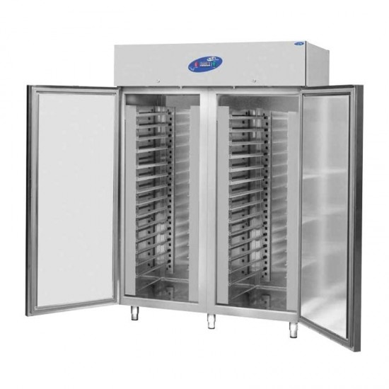 CSA CS.DBN.1400.KR 1400-T Dik Tip Hamur Dinlendirme Dolabı, 2 Kapılı, 1400 L CSA CS.DBN.1400.KR 1400-T Dik Tip Hamur Dinlendirme Dolabı, 2 Kapılı, 1400 L