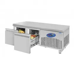  CSA CS-CIH 2-700 Cihaz Altı Derin Dondurucu, 2 Çekmeceli, 135 L
